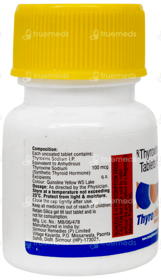 Thyrorise 100 Tablet 120